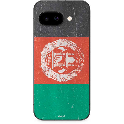 Afghanistan Flag Distressed Google Pixel 9a Skin